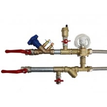 DANTEX Узел обвязки фанкойла с балансировочным клапаном  DF-3WVBI 3/4 Kvs (6.0)