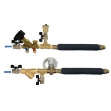 DANTEX Узел обвязки фанкойла с двухходовым клапаном Kvs 2,5 с балансировочным клапаном
